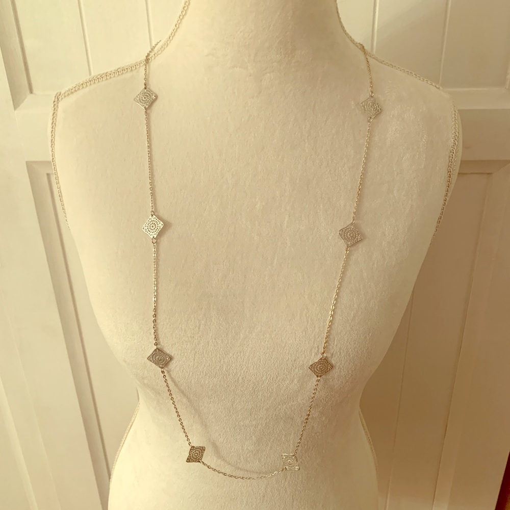 Silver Necklace - Long